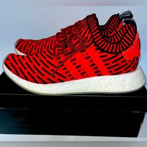 Adidas Original NMD R2 Primeknit Running Shoes BB2910 Men’s Size 10.5 worn 1x!